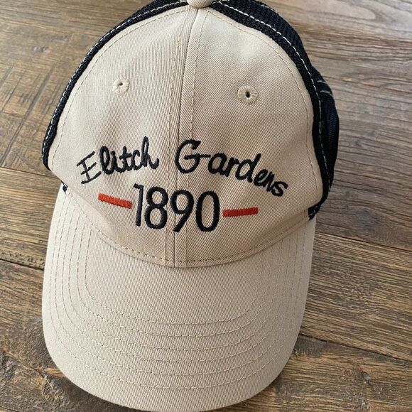 Elitch Gardens 1890 Denver Colorado Amusement Park Baseball Cap Hat One Size OS - Picture 1 of 3